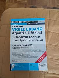 Libro concorso vigile urbano (ediz Simone)