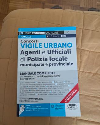 Libro concorso vigile urbano (ediz Simone)