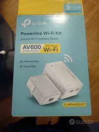 Estendi rete internet via presa Powerline Wifi