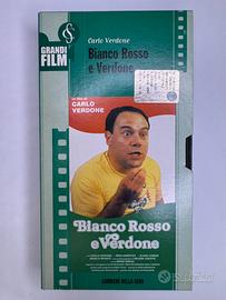 Videocassetta Bianco rosso e verdone