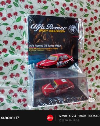 Alfa Romeo sport collection 75 turbo IMSA 1988