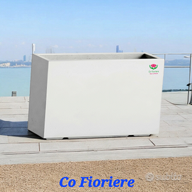 Fioriera in cemento su misura