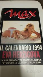 Calendario Eva Erzigova MAX 1994