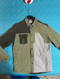 Tommy Jeans camicia verde militare taglia L