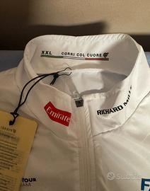 gilet ciclismo antivento Uae