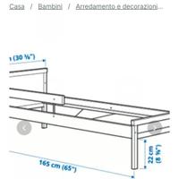 Lettino per cameretta