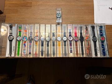 Collezione orologi SWATCH nuovi anni 91-92