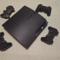 PS3 Slim 120 GB HEN 4 controllers