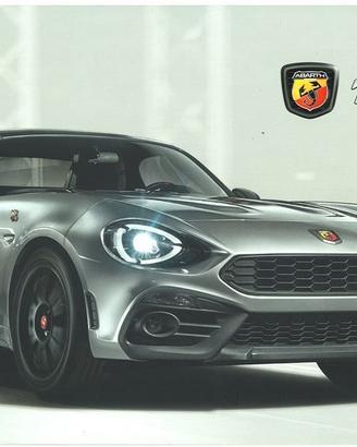 ABARTH 124 GT SPIDER BROCHURE ORIGINALE del 2010