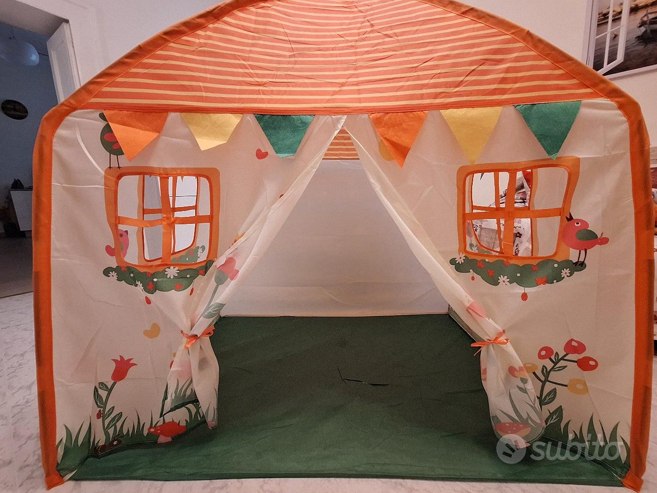 Tenda casetta con giardino e palline - Tutto per i bambini In