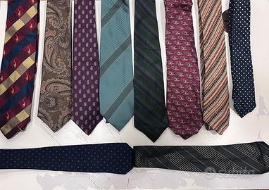 Lotto 20 Cravatte 100% Seta