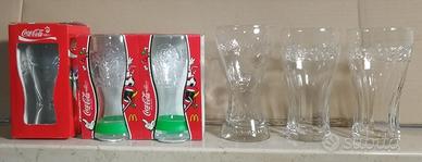 Bicchieri Coca-Cola Europei e Mondiale 2006 Pgpn