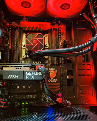 PC GAMING MSI X99 RTX 3050 8GB i7 6800K 16GB