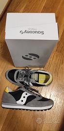Saucony jazz 43 grigio nero giallo