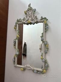 Specchio da Parete Vintage Floreale - Stile Rococò