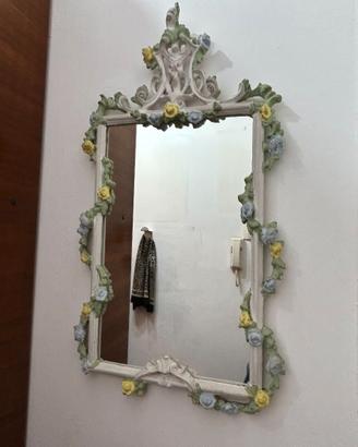 Specchio da Parete Vintage Floreale - Stile Rococò
