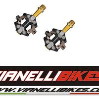 Pedali exustar mtb e-pm222ti titanio 259 gr