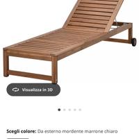 NAMMARO lettino di legno ikea