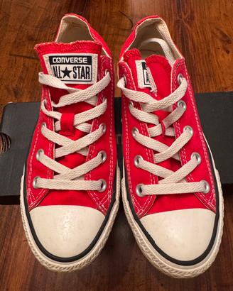 Converse All Star rosse