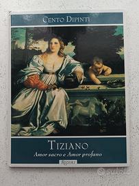 Libro arte collana cento dipinti Rizzoli Tiziano A