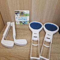 wii sports + accessori giochi wii