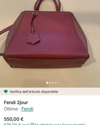 Borsa Fendi 2 jour