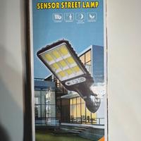 Nuova luce solare 108 led da giardino con sensore