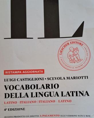 IL - Vocabolario della Lingua Latina Castiglioni