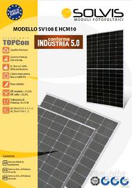 Pannelli fotovoltaici monocristallini europei 425