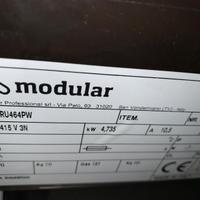 Forno a 4 teglie della Modular, trifase