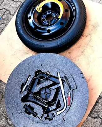 ruotino 125/80 r17 jeep renegade fiat 500x alfa 