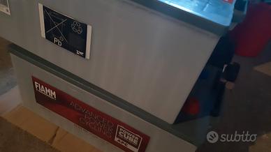 Due batterie nautica FIAMM 225 Ah 12 volt