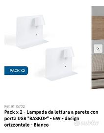 Lampade da lettura con presa USB