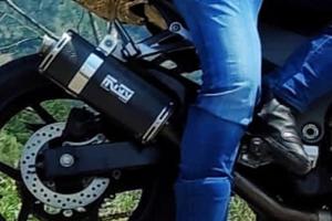 Terminale di scarico moto