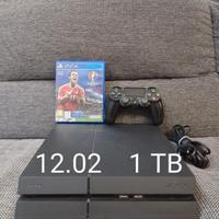PS4 fat CUH-1216B 1TB 12.02