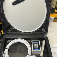 Kit sistema satellitare mobile compreso sat finder