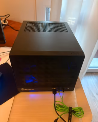 PC gaming MINI ITX, RTX 5060. Appena assemblato.