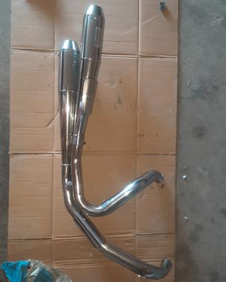 marmitta kerker 2in2  Sportster