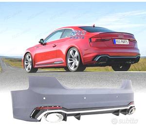 PARAURTI POSTERIORE PER AUDI A5 16- LOOK RS5