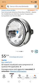 Faro universale per moto