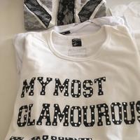 Set tre maglie donna cotone misura Small