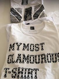 Set tre maglie donna cotone misura Small