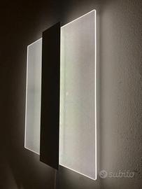 Lampada soffitto Led acrilico trasparente