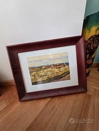 5 quadri in legno Van Gogh 