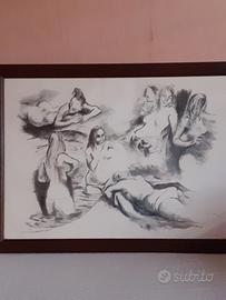 litografia originale Renato Gottuso