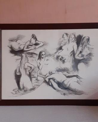 litografia originale Renato Gottuso