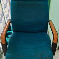 poltrona da scrivania con ruote 