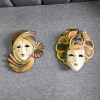 COPPIA MASCHERE VENEZIANE 