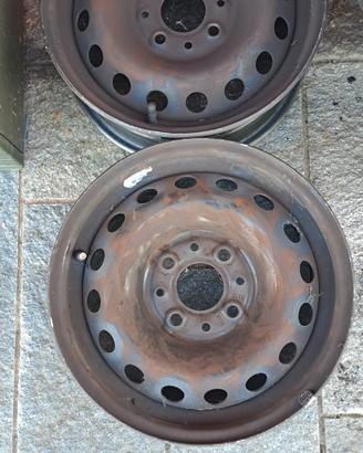 2 cerchioni auto 13 pollici usati 