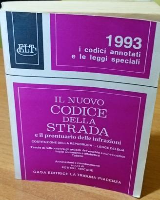 LIBRO IL NUOVO CODICE DELLA STRADA ANNO 1993